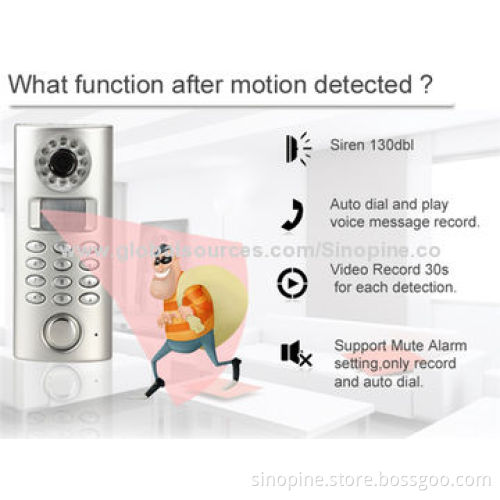 New Arrival Home Intelligent Auto-dialer Alarm with Camera